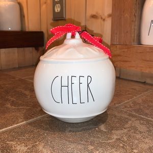 Rae Dunn “Cheer” Decorative Ornament